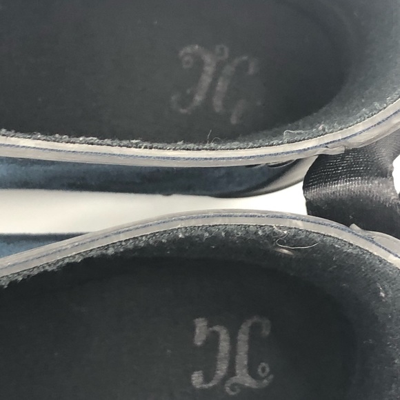 JC Rainboots Teal Microfiber Back Bow Lace Up 9 - Picture 6 of 7